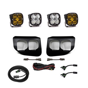 Ford Super Duty (20-On) Fog Lights Dual FPK Amber SAE/Pro DC