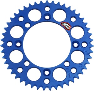 420 47T Aluminum Rear Sprocket - Blue - For 18-21 Yamaha YZ65