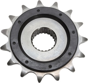 Steel Front Sprocket w/ Rubber Damper - 15 Teeth - New JT!