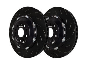 2 Piece SG Racing Rear Rotors - For 2020+ Chevrolet Corvette Stingray 6.2L (w/Z51 Perf Package)