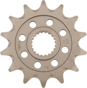 Steel Front Sprocket - Self Cleaning 14 Teeth - New JT!