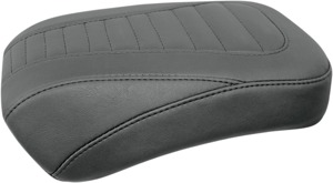 Tripper Ribbed/Stitched Synthetic Leather Pillion Pad - For 97-19 FLH FLT