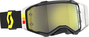 Prospect Pro Circuit Goggle Black/White Yellow Chrome Work Lens