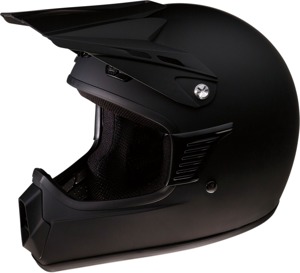 Rise Offroad Offroad Helmet Matte Black Small/Medium