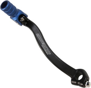 Anodized Forged Folding Shift Lever Black/Blue - WR250F YZ250F YZ450F