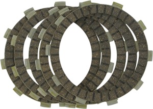 Clutch Friction Plates Kit - Standard Cork Style - For 85-87 Honda ATC250ES Big Red & TRX250 FourTrax