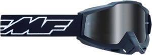 FMF PowerBomb Rocket Black Goggle with Mirror Silver Lens