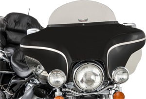 130 Series Detachable Windshield 8" Smoke - For 96-13 HD FLH