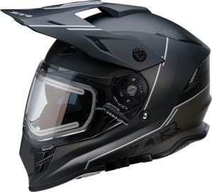 Range Bladestorm Dual-Sport Snow Helmet Small - Black/White