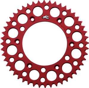 Rear Sprocket Grooved - Red 520-48 Teeth - For 96-18 Honda CR250R/CRF150/250R/450R/X/XR 250R/650R