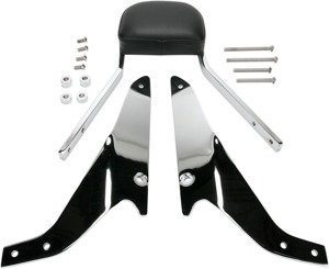 Mini Square 11" Sissy Bar Chrome - For 06-14 Suzuki Boulevard M109R