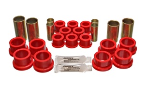 Red Rear Control Arm Bushing Set - For 70-78 Nissan 240Z/260Z/280Z