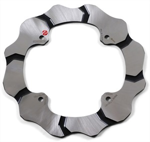 Solid Front Left Brake Rotor