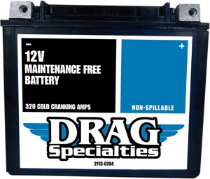 FA AGM Maintenance Free Battery w/ Flush Terminals 320CCA 12V 18Ah - Replaces YTX20HL-BS