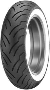 American Elite Rear Tire MU85B16 77H Bias TL Wide White Wall