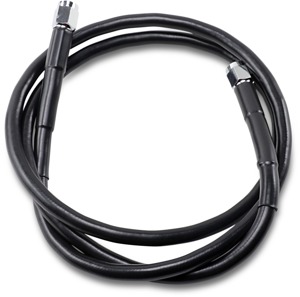 Black 45" Brake Line - DOT -3 AN Universal