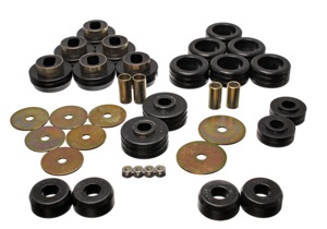 92-97 GM Denali XL/Blazer/Yukon XL 4WD Black Body Mount Set