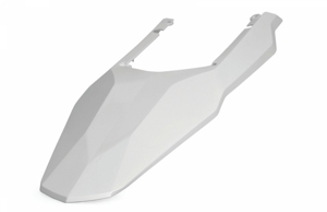 Rear Fender - White - For 12-15 Gas Gas EC200 EC250 EC300