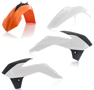 Plastic Kit - White & Orange Original '17 - For 13-17 KTM 85SX/S