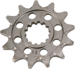 Front Steel Countershaft Sprocket Self Cleaning - 13 Tooth 520