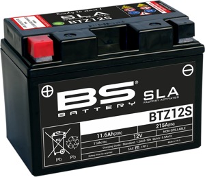 SLA Factory Activated AGM Maintenance Free Battery - Replaces YTZ12S