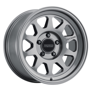 MR316 18x9 +18mm Offset 5x150 110.5mm CB Gloss Titanium Wheel