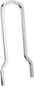 Tall Square 12.5" Sissy Bar Chrome