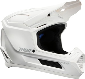 Thor Youth Fleet Whiteout Helmet - Small - Youth MX helmet in matte white