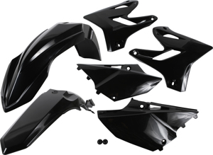 Black Plastic Kit - For 15-21 Yamaha YZ125 YZ250