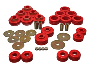 92-97 GM Denali XL/Blazer/Yukon XL 4WD Red Body Mount Set