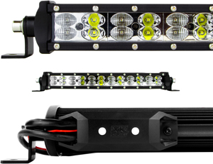 14" Multi-Color XKChrome RGBW LED Light Bar w/Bluetooth