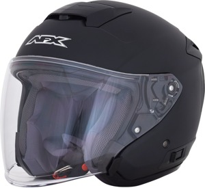 FX-60 Open Face Street Helmet Matte Black Small