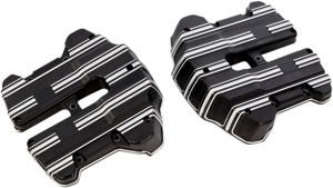 10-Gauge Rocker Covers - 10-Gauge Rckr Box Top Cvrs Blk