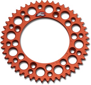 7075-T6 Aluminum 48T Rear Sprocket Orange