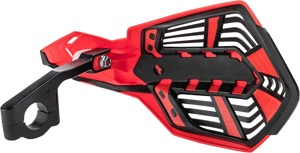 X-Future Handguards - Red & Black - w/ Universal Bar Mount Kit