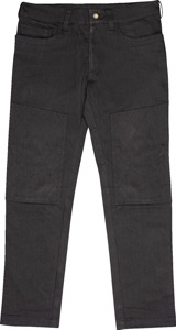 ICON Conductor Jeans Men's Black Size 28 - Relaxed fit riding jeans with impact protection