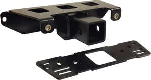 2 in. Receiver Hitch Front Upper - For 16-24 Polaris PRO XD/Crew 570-1000 w/900 Body Style