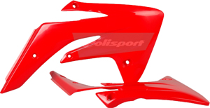 Radiator Shrouds - Red - For 07-18 Honda CRF150R/B