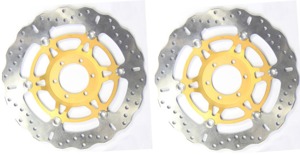 Floating Contour Brake Rotor Front Set