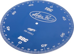 Engine Timing Degree Wheel 6" Diameter