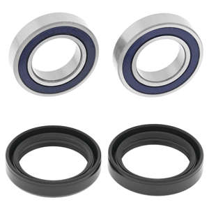 Front Wheel Bearings & Seals Kit - 2 ea 69/22-2RS Bearings & Seals