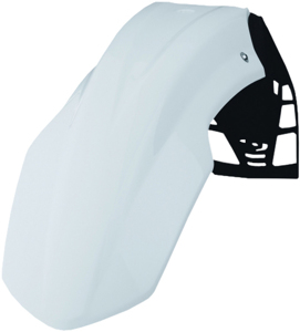 Free Flow UFX Front Fender - White - w/ Universal Mount System