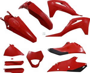 Full Plastic Kits for Gas Gas - Plst Kt Full Gasgas 21 Red