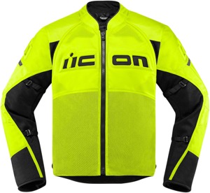 Contra 2 Textile Jacket - Hi-Viz Yellow Men's 3X-Large