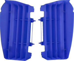 Blue Radiator Louvers - For 06-23 Yamaha YZ125 & YZ250