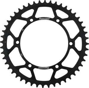 Rear Steel Sprocket 48T - Black - For 82-17 Kawasaki Suzuki