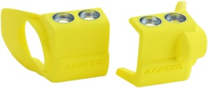 Fork Shoe Protectors - Yellow - For 09-24 RMZ250 & RMZ450