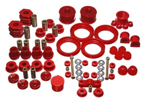 96-00 Honda Civic/CRX Red Hyper-Flex Master Bushing Set