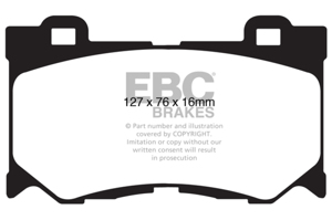 Bluestuff Front Brake Pads - For 08-15 Infiniti G37 3.7