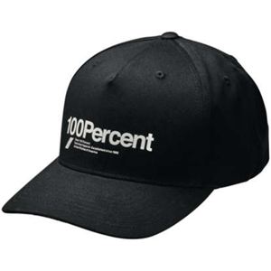 100% Manifesto Hat Blk